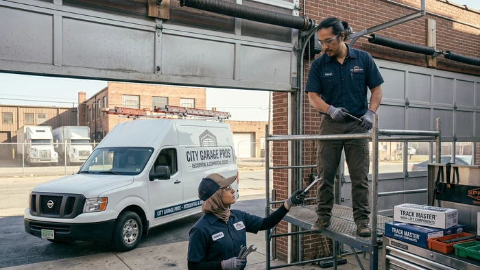 helping fixing garage door 1778219603536